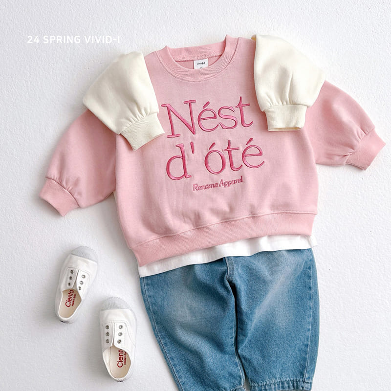 Vivid I - Korean Children Fashion - #fashionkids - Brush Denim Pants - 7