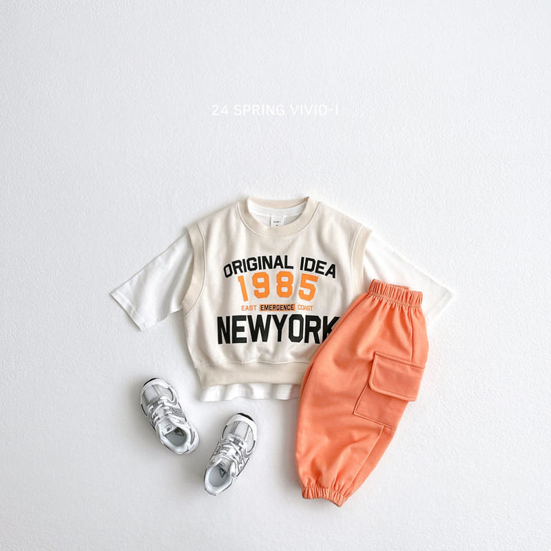 Vivid I - Korean Children Fashion - #fashionkids - Spring Pocket Jogger - 5