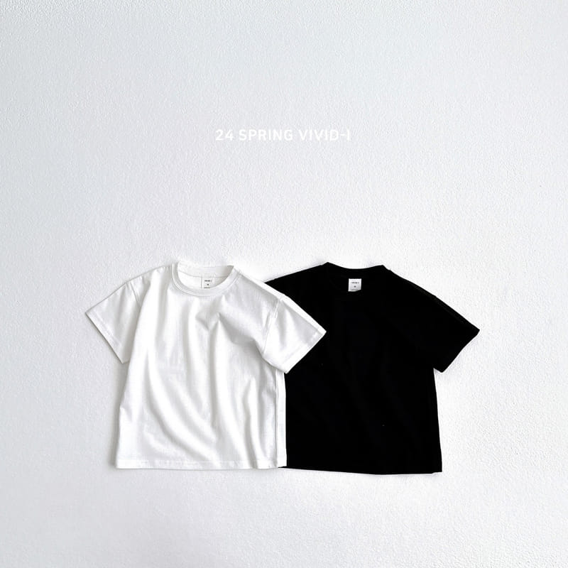 Vivid I - Korean Children Fashion - #fashionkids - Short Sleeve Layered Tee