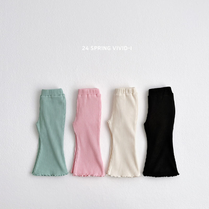 Vivid I - Korean Children Fashion - #fashionkids - Terry Rib Pants