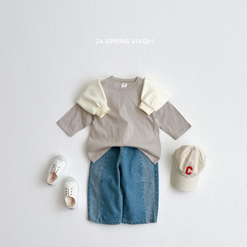 Vivid I - Korean Children Fashion - #kidsshorts - Dart Slit Jeans - 10