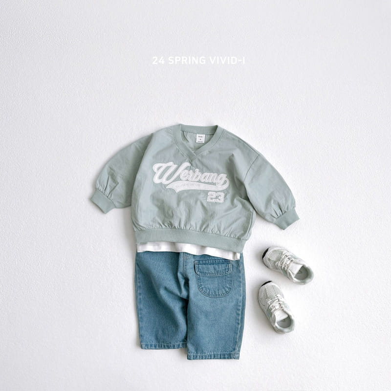 Vivid I - Korean Children Fashion - #kidsshorts - Pocket Denim Pants - 9