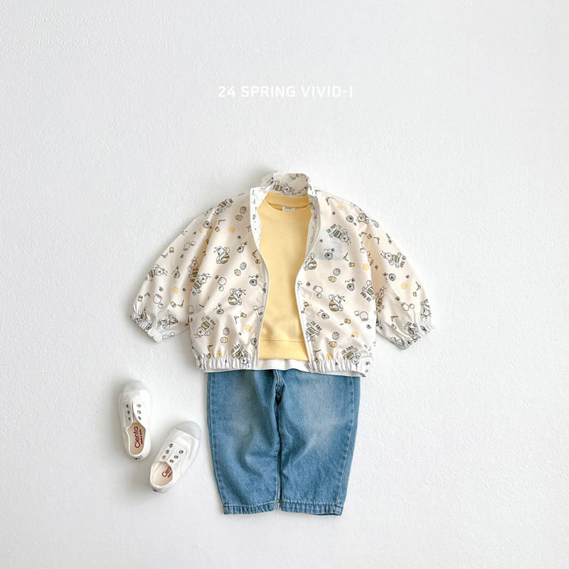 Vivid I - Korean Children Fashion - #kidsshorts - Brush Denim Pants - 8