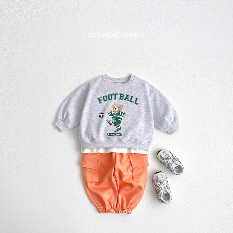 Vivid I - Korean Children Fashion - #kidsstore - Soccer Bear Sweatshirt - 11