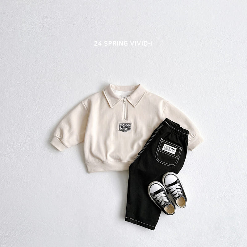 Vivid I - Korean Children Fashion - #kidsstore - Maison Anorak Sweatshirt - 9
