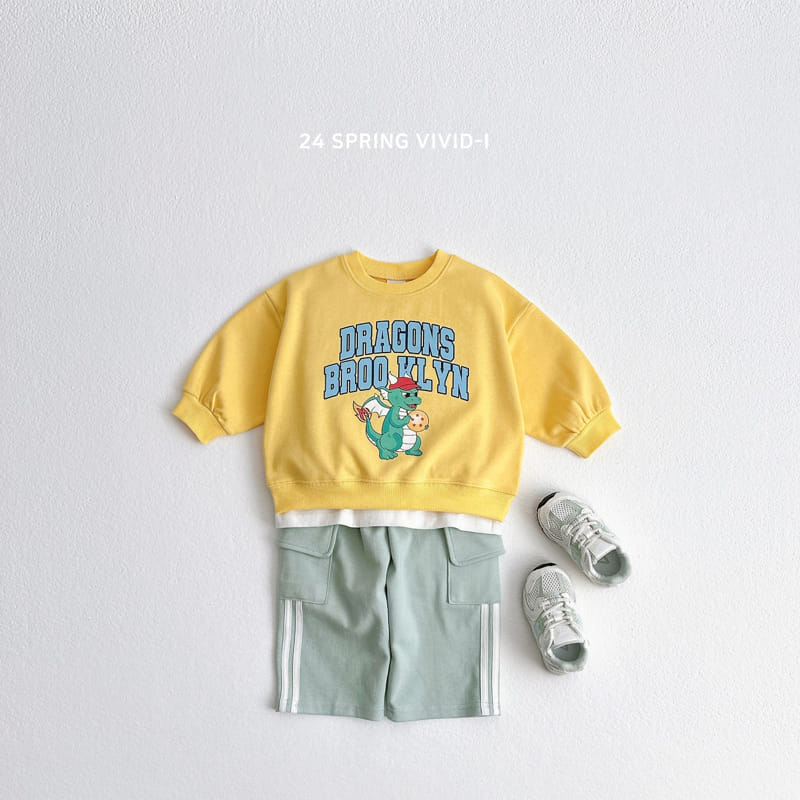 Vivid I - Korean Children Fashion - #kidzfashiontrend - Dragon Sweatshirt - 6