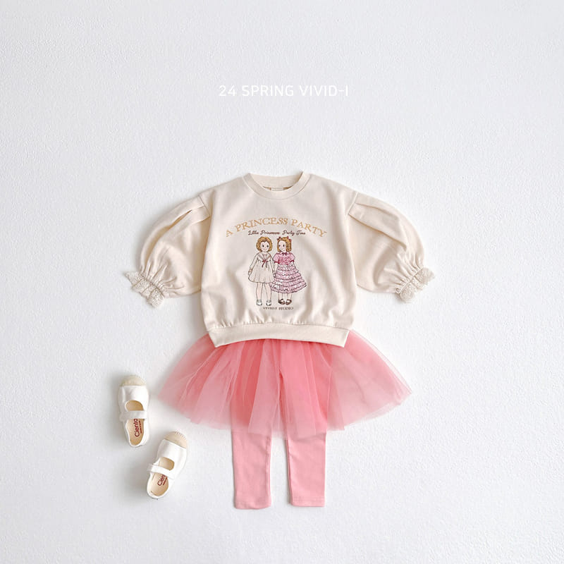 Vivid I - Korean Children Fashion - #kidzfashiontrend - Ballet Sha Skirt Leggings - 5