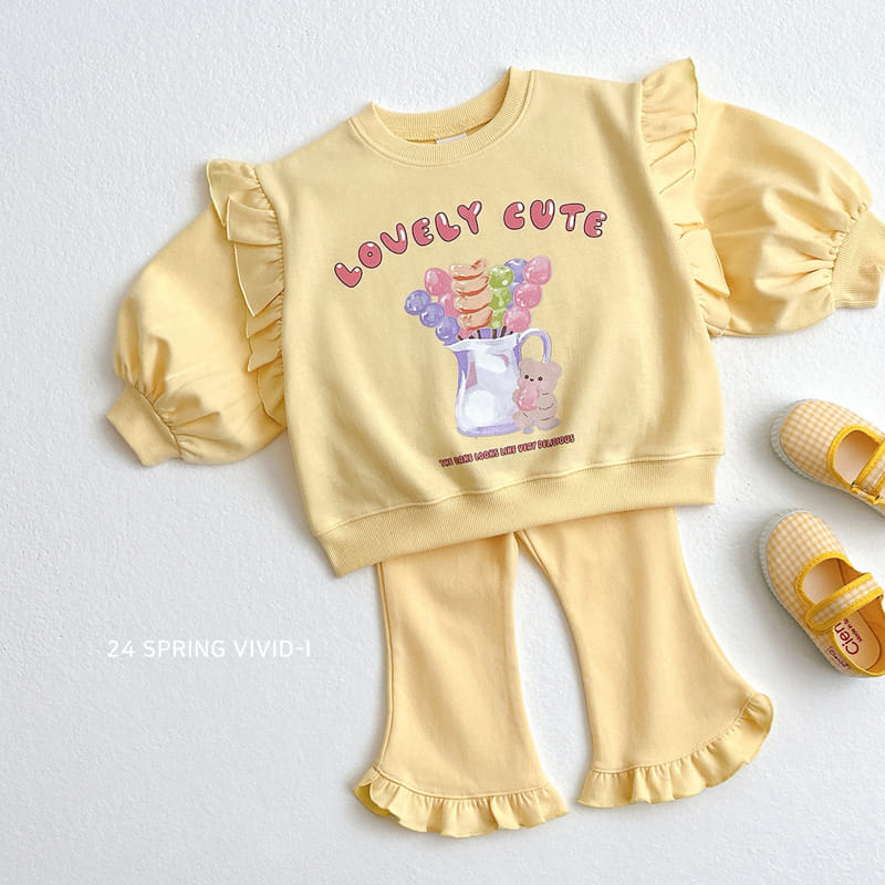Vivid I - Korean Children Fashion - #littlefashionista - Frill Wide PantS - 10