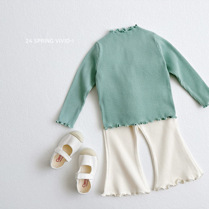 Vivid I - Korean Children Fashion - #littlefashionista - Vivid Wide PantS - 8
