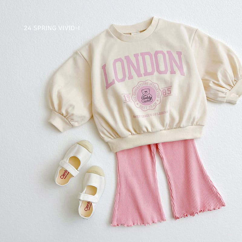 Vivid I - Korean Children Fashion - #littlefashionista - Terry Rib Pants - 6