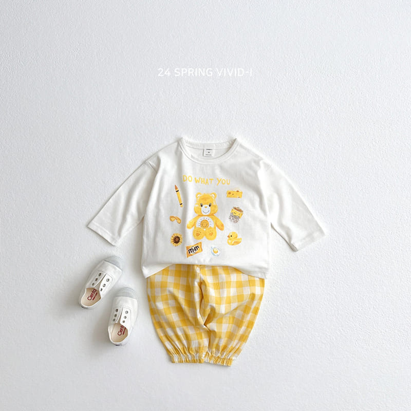 Vivid I - Korean Children Fashion - #minifashionista - Spring Check Check Jogger - 10