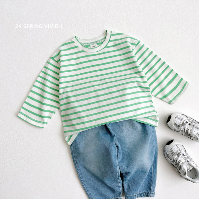 Vivid I - Korean Children Fashion - #prettylittlegirls - 24 ST Box Tee - 11