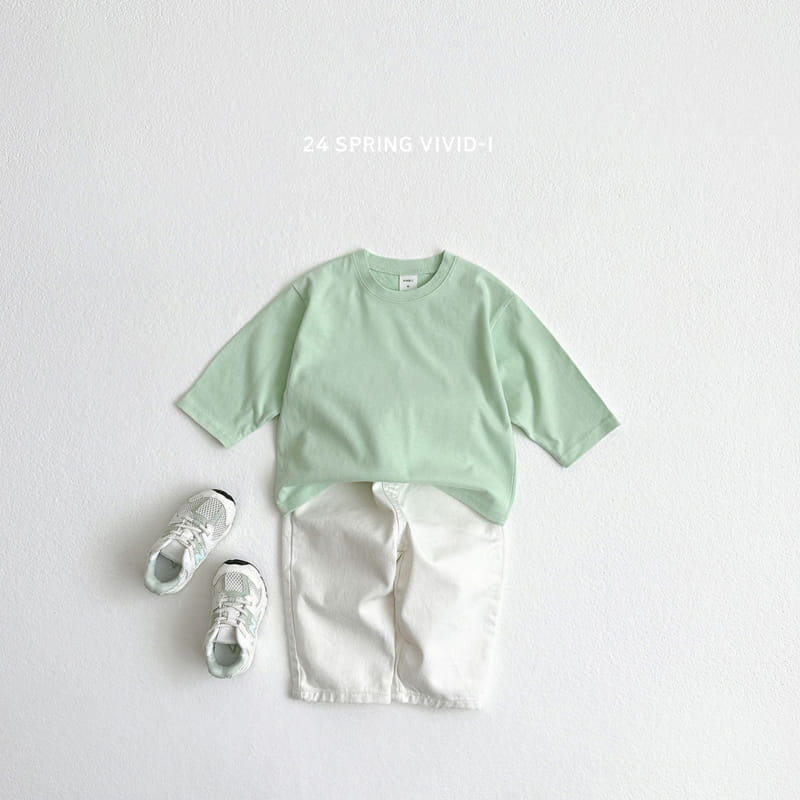 Vivid I - Korean Children Fashion - #prettylittlegirls - Muzi Box Tee - 10