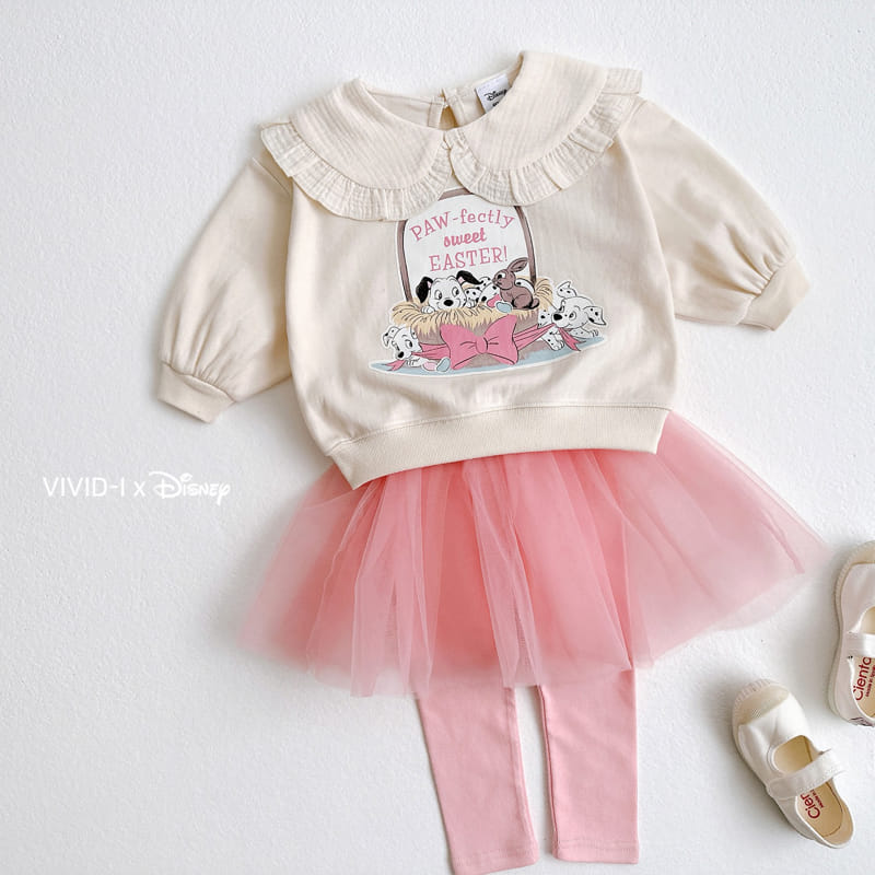Vivid I - Korean Children Fashion - #prettylittlegirls - Ballet Sha Skirt Leggings - 10