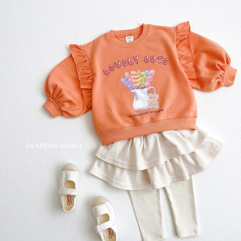 Vivid I - Korean Children Fashion - #prettylittlegirls - Can Cang Skirt Leggings - 9