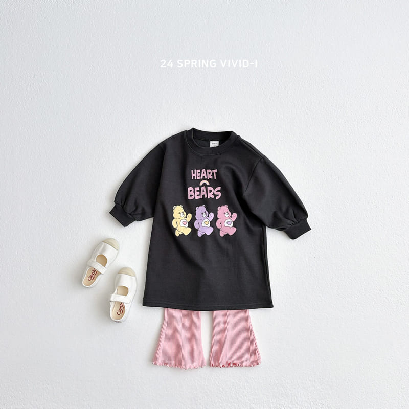 Vivid I - Korean Children Fashion - #prettylittlegirls - Terry Rib Pants - 9