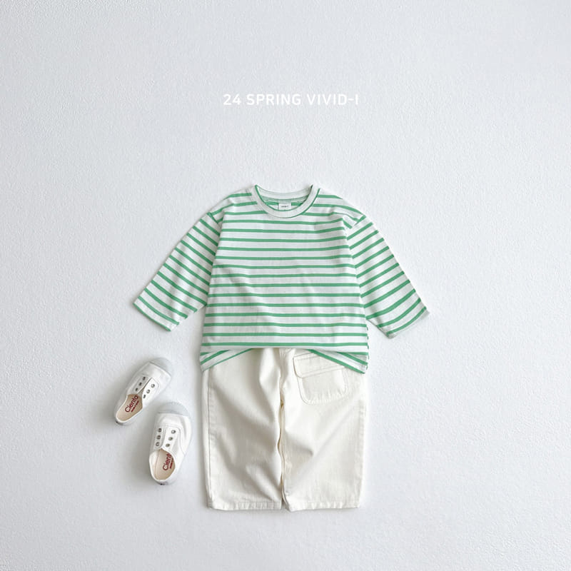 Vivid I - Korean Children Fashion - #stylishchildhood - Front Pocket C Pants - 9