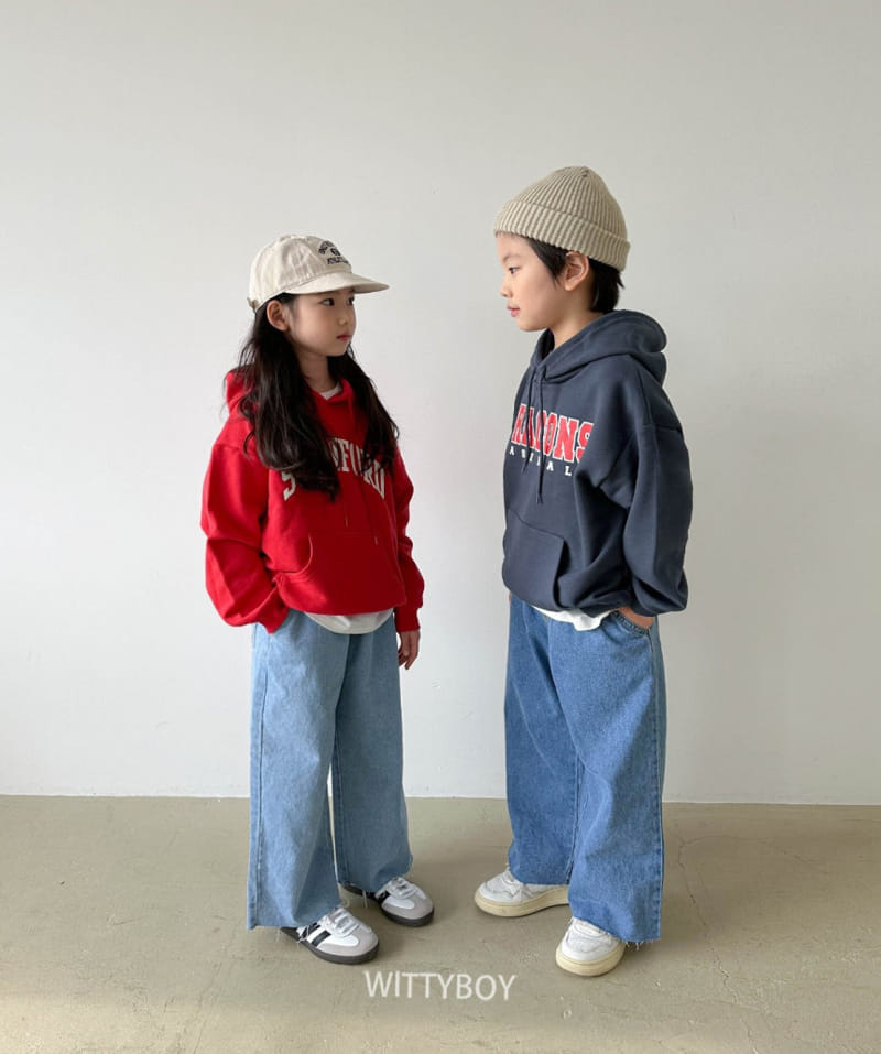 Witty Boy - Korean Children Fashion - #kidzfashiontrend - like Washing Denim - 4