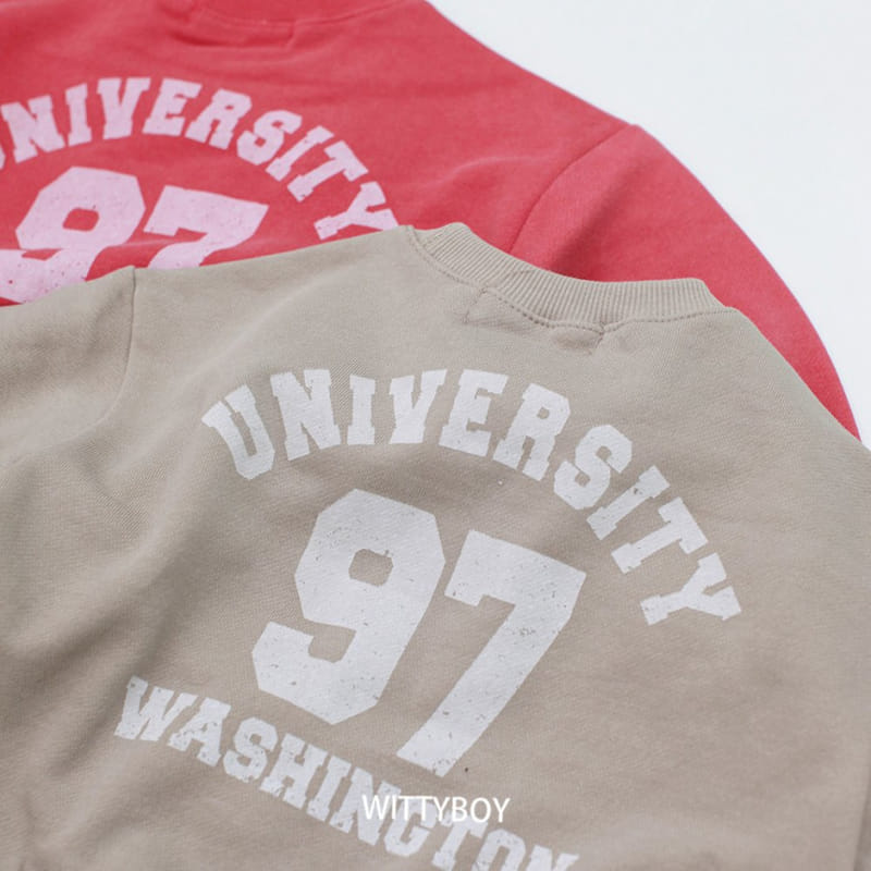 Witty Boy - Korean Children Fashion - #childofig - Washington Sweatshirt - 4