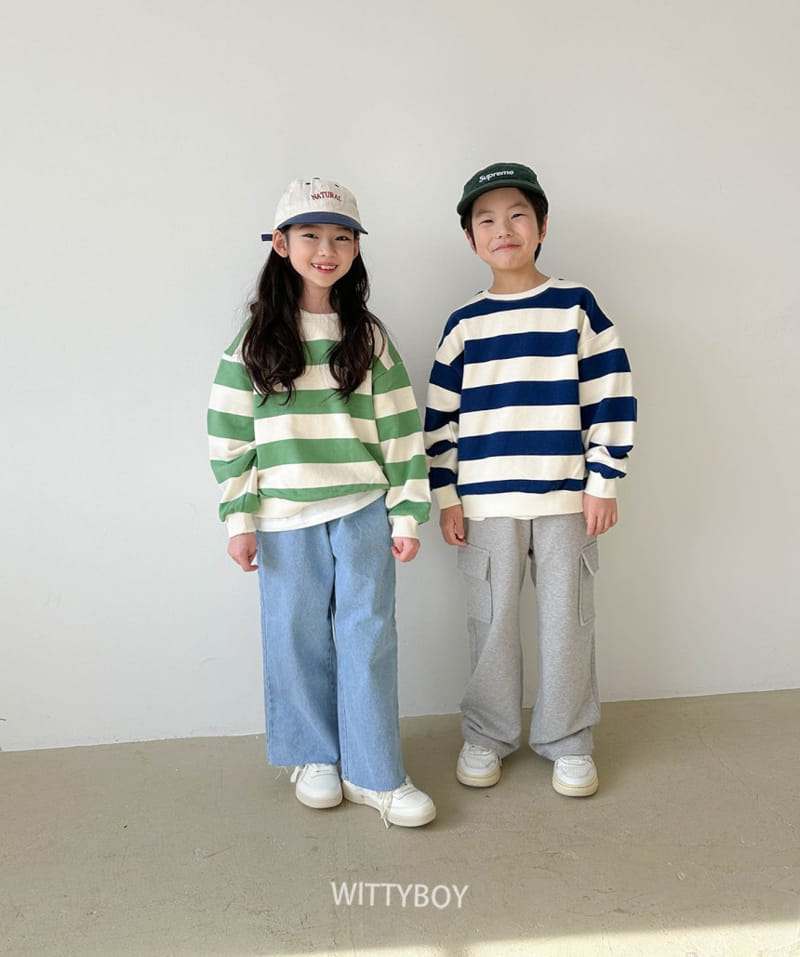 Witty Boy - Korean Children Fashion - #childofig - like Washing Denim - 9