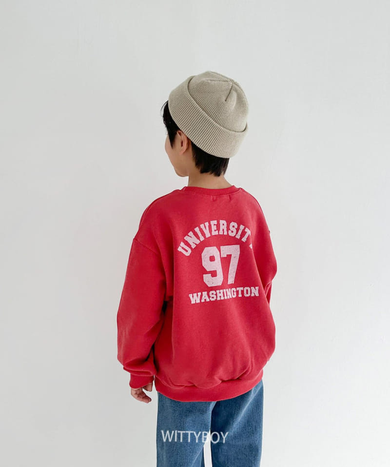 Witty Boy - Korean Children Fashion - #childrensboutique - Washington Sweatshirt - 5