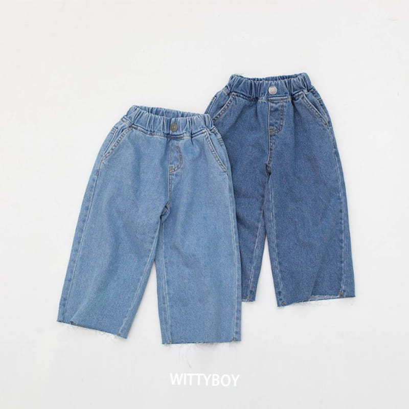 Witty Boy - Korean Children Fashion - #kidsshorts - like Washing Denim