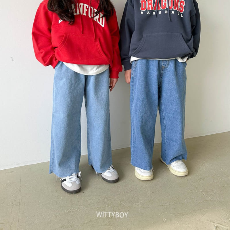 Witty Boy - Korean Children Fashion - #kidsstore - like Washing Denim - 2