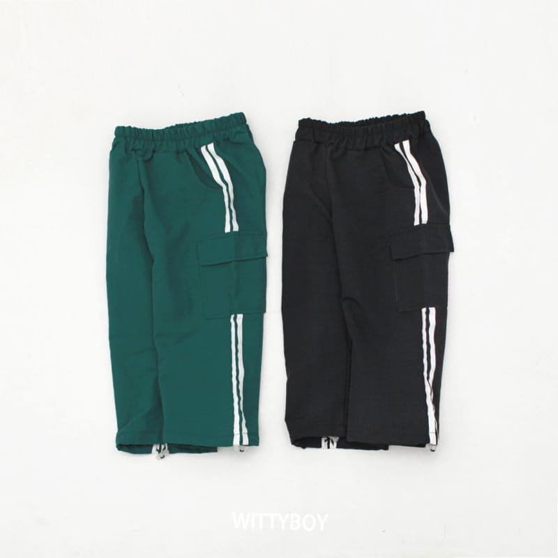 Witty Boy - Korean Children Fashion - #kidsstore - Ruff Cargo Pants