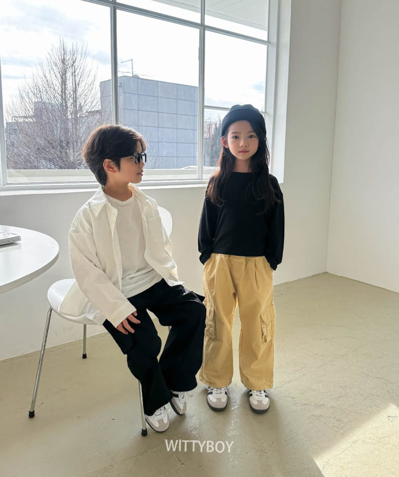Witty Boy - Korean Children Fashion - #kidzfashiontrend - Street Cargo Pants - 11