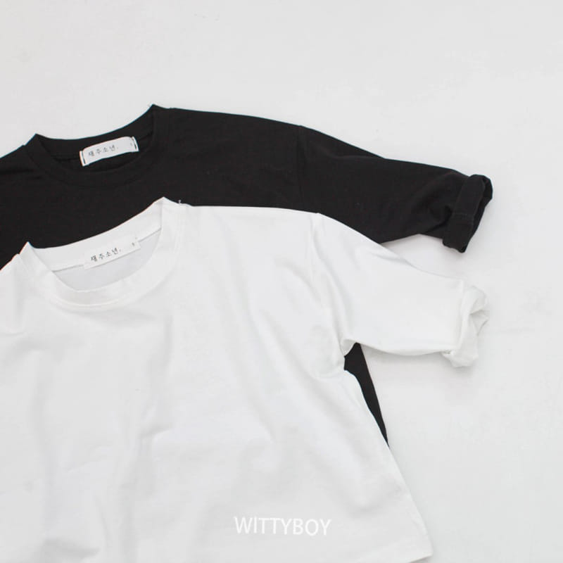 Witty Boy - Korean Children Fashion - #littlefashionista - Roy Span Tee