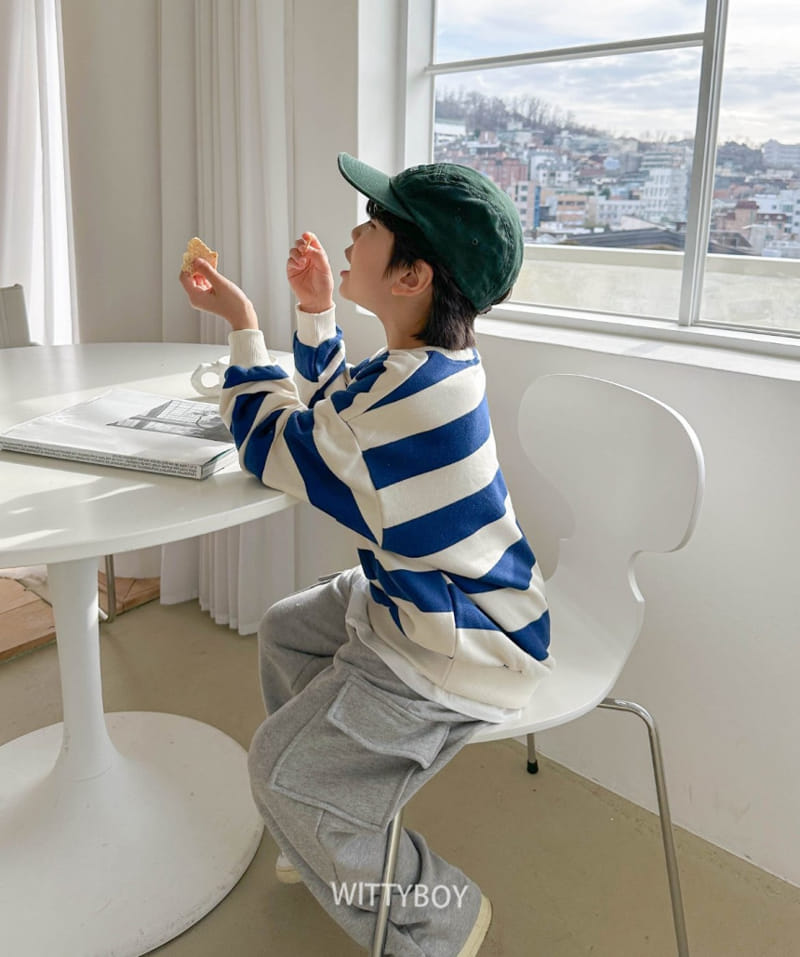 Witty Boy - Korean Children Fashion - #littlefashionista - Fuzzy Cargo Pants - 4