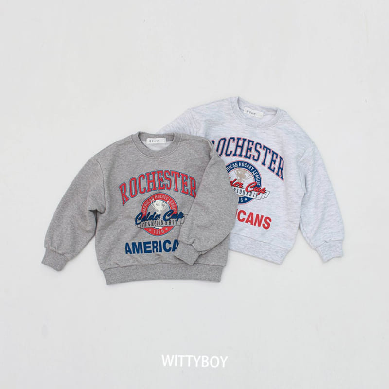 Witty Boy - Korean Children Fashion - #magicofchildhood - Rochester Sweatshirt
