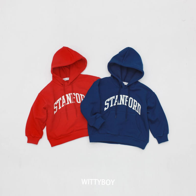 Witty Boy - Korean Children Fashion - #minifashionista - Stanford Hoody Tee