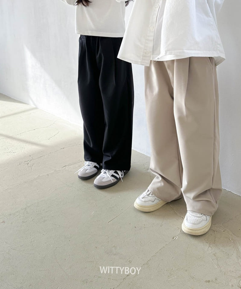 Witty Boy - Korean Children Fashion - #minifashionista - Butter Slacks - 7