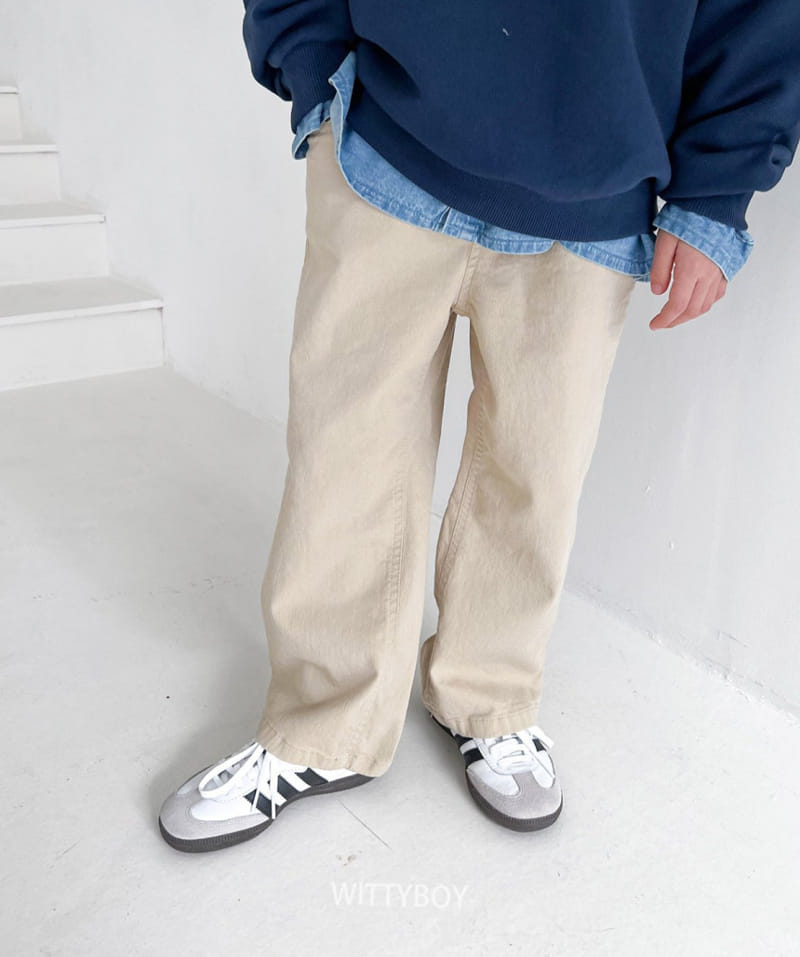 Witty Boy - Korean Children Fashion - #prettylittlegirls - Soft Chu Pants - 5