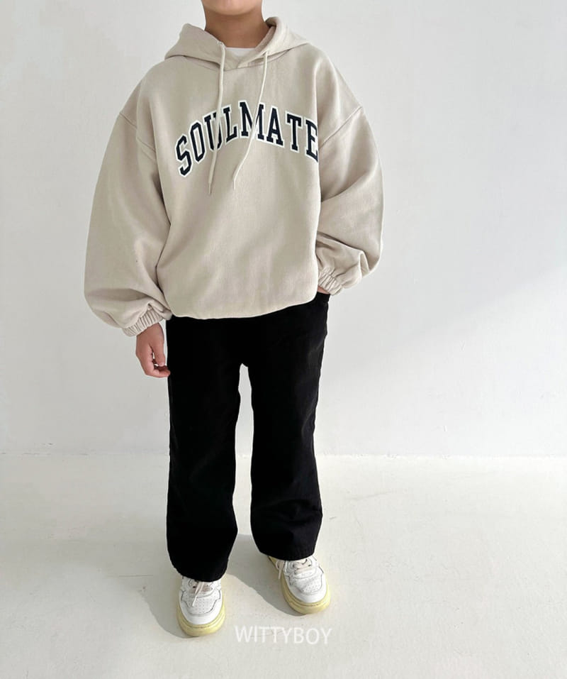 Witty Boy - Korean Children Fashion - #todddlerfashion - Soul Hoody Tee - 7