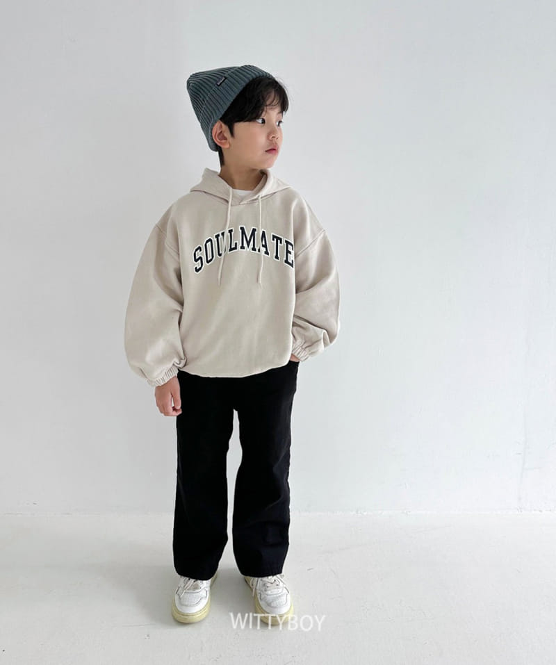 Witty Boy - Korean Children Fashion - #toddlerclothing - Soul Hoody Tee - 8