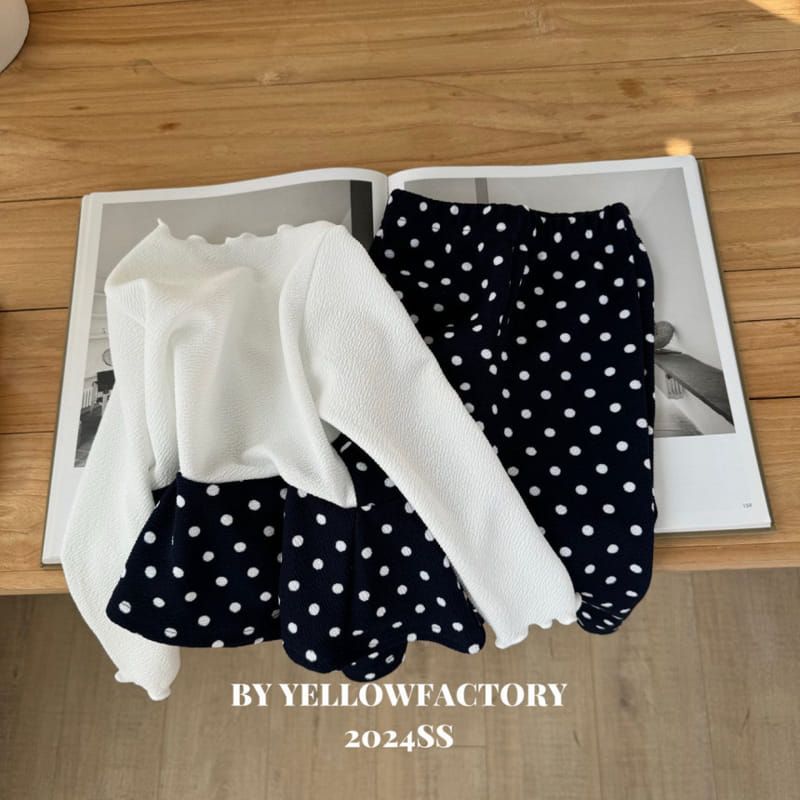 Yellow Factory - Korean Children Fashion - #childofig - Maria Top Bottom Set - 9