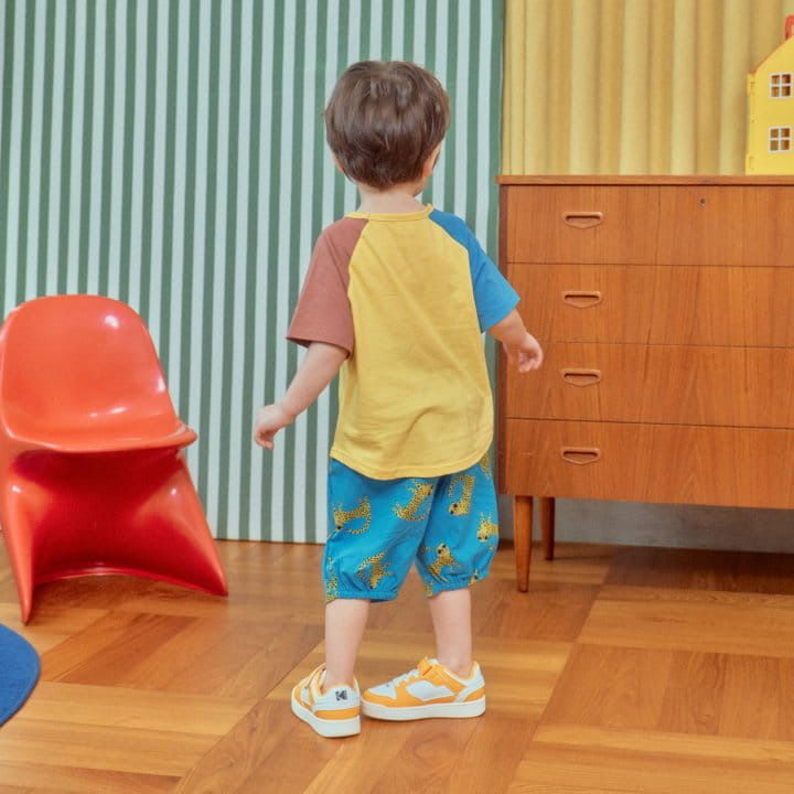 1St Blue - Korean Children Fashion - #Kfashion4kids - Safari Raglan Tee  - 7