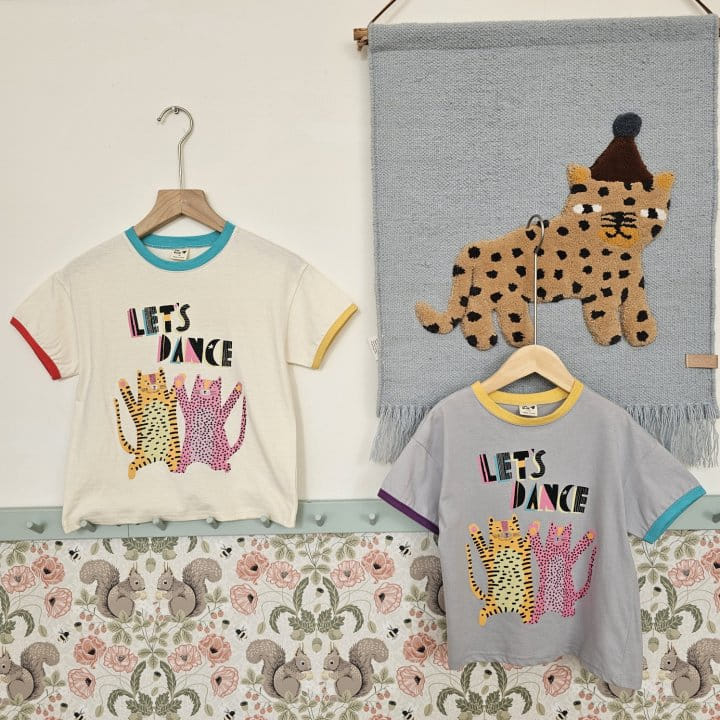 1St Blue - Korean Children Fashion - #kidzfashiontrend - Dance Short Sleeve Tee  - 7