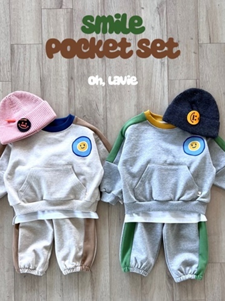 Smile Pocket Top Bottom Set