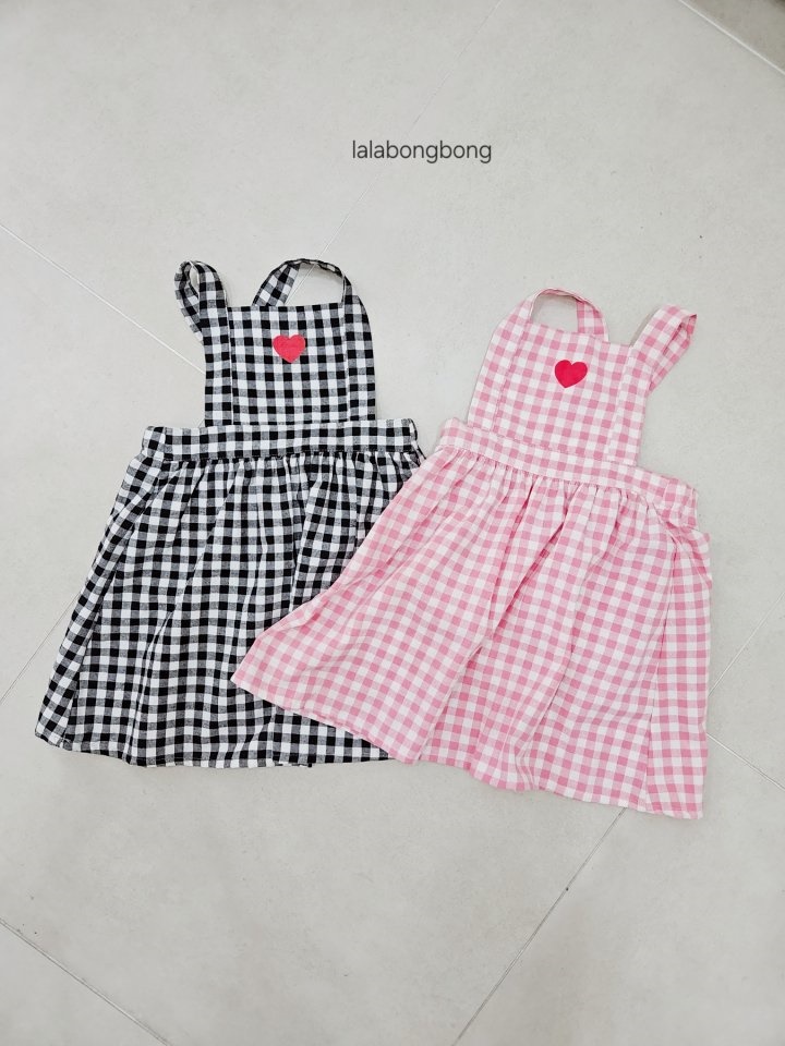 Check Dungarees One-Piece
