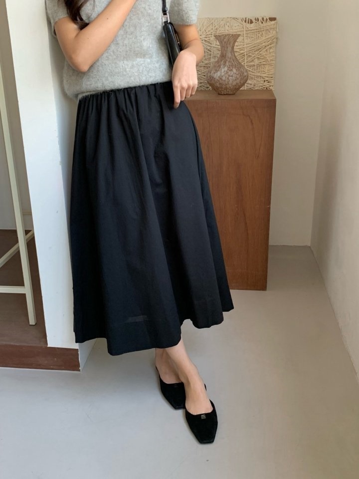 Volume C Shirring Skirt
