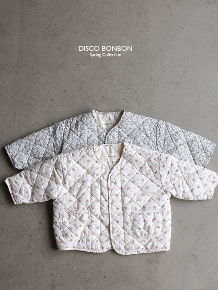 Bon Bon Flower Quilted Jumper