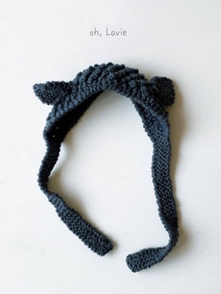 Cat Knit Ear Muffler