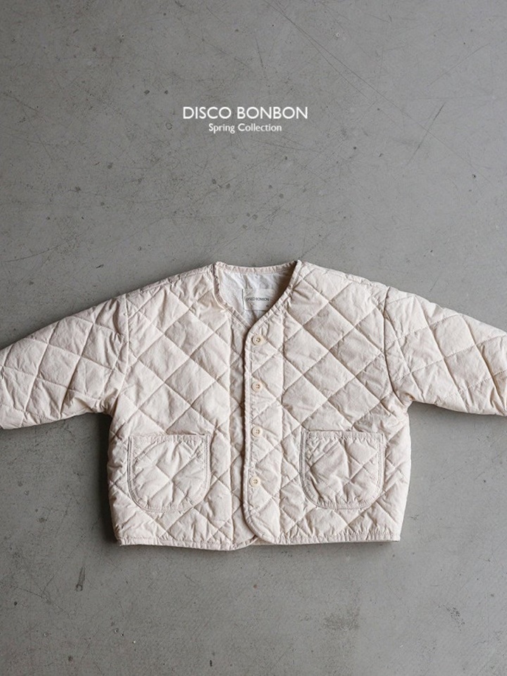 Beige Quilted Jumper