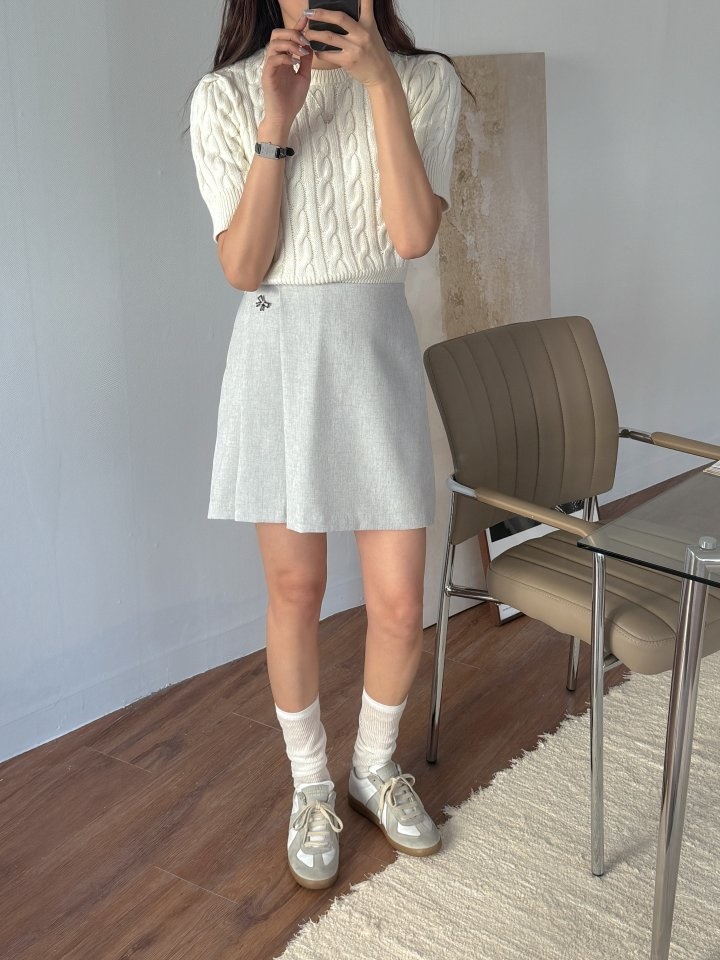 Cubic Ribbon Skirt