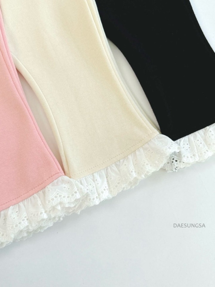Lace Wide Pants