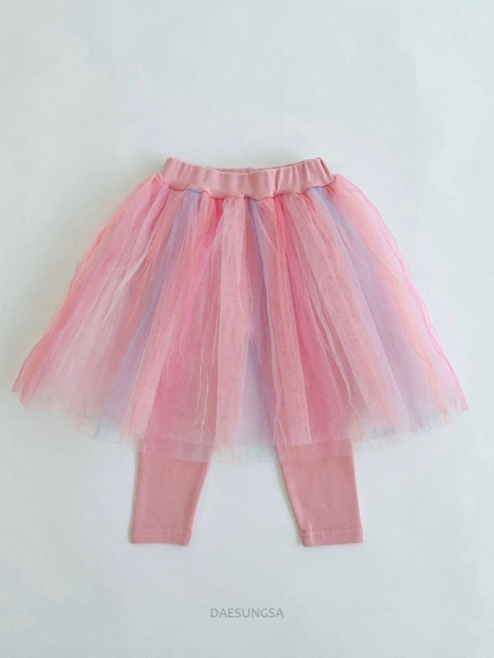 Rainbow Sha Skirt Leggings