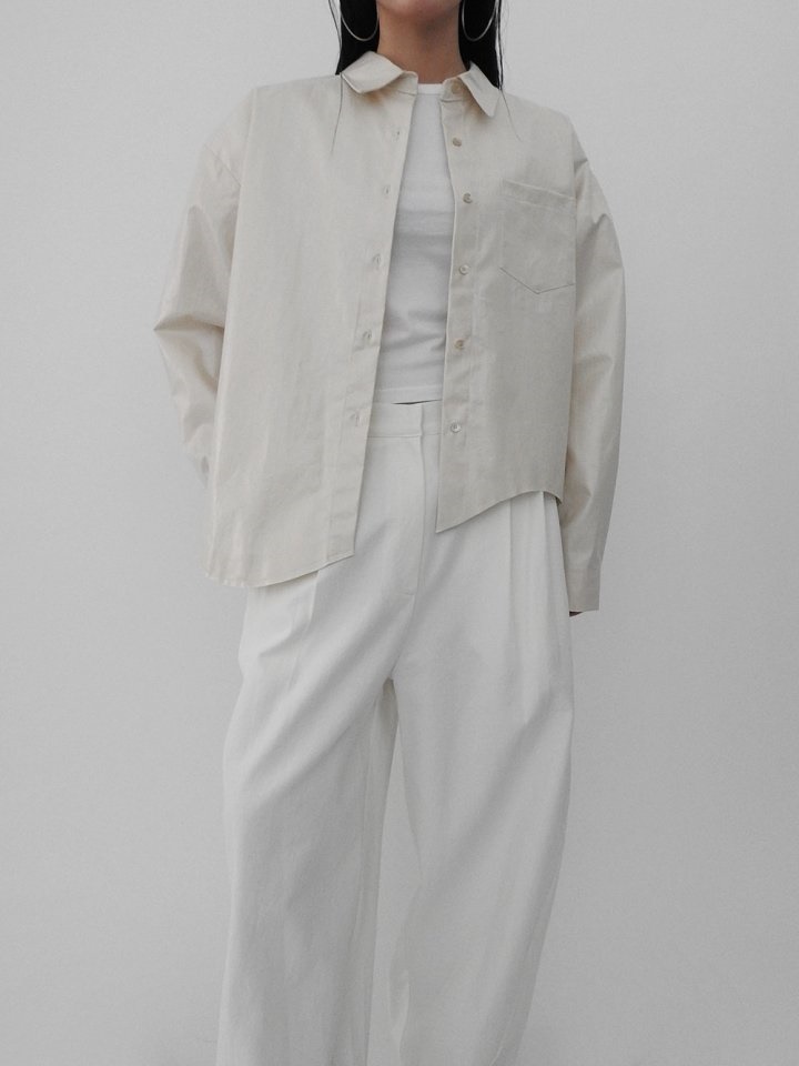 Coating Unbalance Shirt